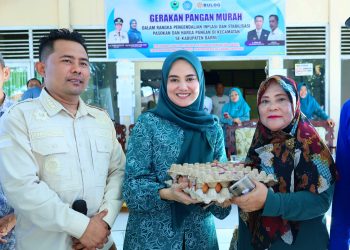 Drg. Ulfah Launching Gerakan Pangan Murah sebagai Stabilisasi Pasokan dan Harga Pangan