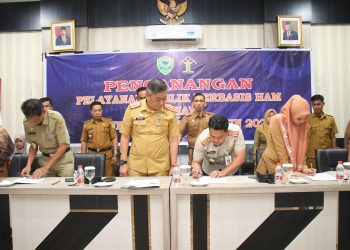 Deklarasi P2HAM, Ditjen Kemenkumham RI Apresiasi Barru Jadi Kabupaten Kelima Di Sulsel