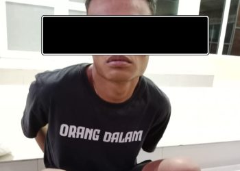 Satuan Unit Patmor Samapta Polres Barru Menangkap Pemuda Asal Pinrang Lagi Mabuk Sabu