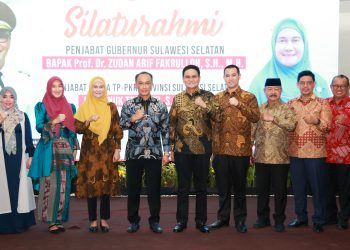 Ramah Tamah Pejabat Gubernur Sulsel Yang Baru,Ini Harapan Bupati Barru