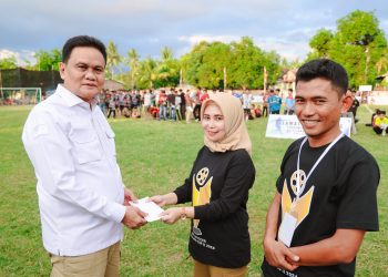 Bupati Barru Resmi Buka Turnamen Mini Soccer Cilellang Cup II 2024