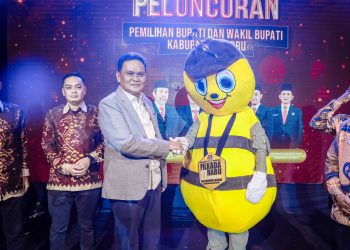 Bupati Barru Launching Tahapan Pilkada 2024