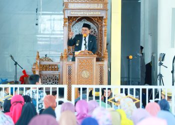Bupati Barru Hadiri Acara Maulid Nabi Muhammad SAW Di Masjid Syuhada Lalabata