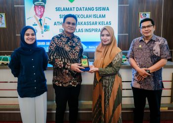 Kunjungan Kelas Inspirasi Siswa Siswi SMP Islam Athirah,Ini Pesan Bupati Barru
