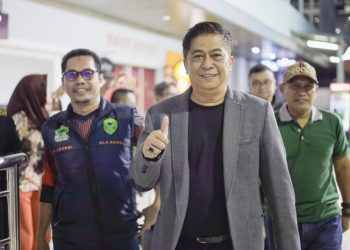 Wakil Bupati Barru Abustan Tiba di Makassar Usai Dilantik Presiden