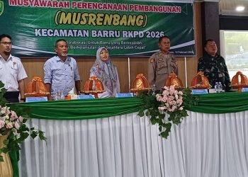 Peningkatan Kualitas Usulan Musrenbang Kecamatan Barru Diharapkan, Dihadiri Berbagai Pihak Terkait
