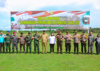 Upacara Pembukaan TMMD ke-123 Tahun 2025 di Kabupaten Barru, Mewujudkan Pemerataan Pembangunan dan Ketahanan Nasional