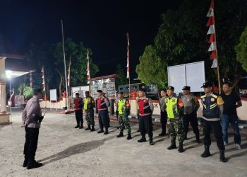 Patroli Gabungan TNI-Polri di Barru Berhasil Bekuk Pelanggar Miras dan Pasangan ‘Kumpul Kebo