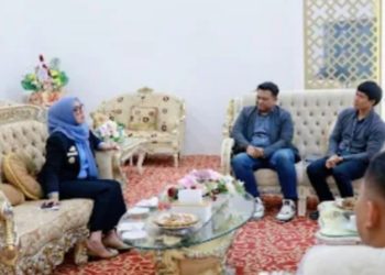 Pemerintah Kabupaten Barru menerima kunjungan audiensi dari manajemen PT Angkasa Pura Suport