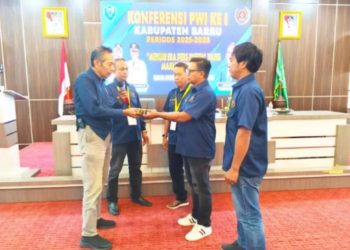 PWI Barru Periode 2025-2028 dipimpin ahmadi kalub secara aklamasi
