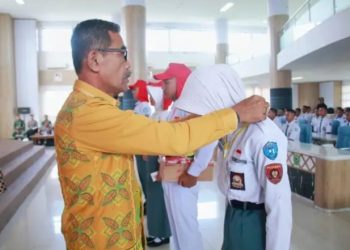 Pj. Sekda Barru Buka Pelatihan Paskibraka 2025 dan Lepas Dua Wakil ke Tingkat Provinsi