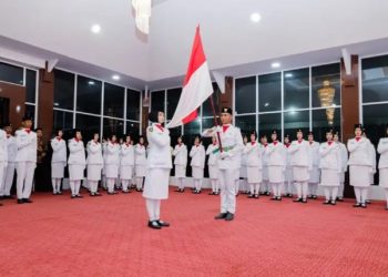 Momen Haru! 70 Putra-Putri Barru Dikukuhkan sebagai Calon Paskibraka HUT RI ke-80