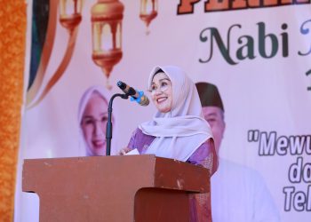 Bupati Barru Hadiri Maulid Nabi Bersama GTK, Tekankan Keteladanan Rasulullah dan Profesionalisme P3K