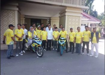 Bupati Andi Ina dan Kapolres Lepas Tim Balap Motor Barru ke Ajang Pra-Porprov
