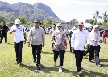 Bupati dan Wabup Barru Hadiri Pencanangan Senator Peduli Ketahanan Pangan di Pangkep