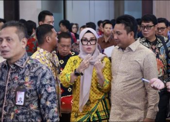 Hadiri Rakor KPK di Makassar, Bupati Andi Ina Soroti Mekanisme BTT dan Usulkan Penguatan Program PAKU Integritas