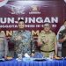 Wabup Abustan Dampingi Kunjungan Anggota Komisi III DPR RI Andi Amar Ma’ruf di Polres Barru
