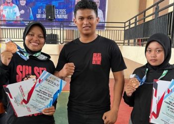Pertina Barru Antar Dua Atlet Putri Tembus Porprov 2026 di Bone dan Wajo