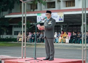Wabup Barru Abustan A. Bintang Ajak Warga Teladani Semangat Pahlawan dan Wujudkan Generasi Sehat