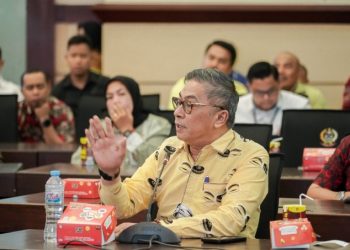 Wabup Barru Dorong Percepatan Revisi RTRW dan Optimalisasi Layanan Pertanahan di Rakorda Sulsel