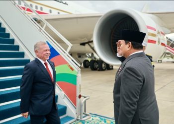 Momen Prabowo Jemput Raja Yordania Abdullah II, Satu Mobil Bareng ke Istana Merdeka