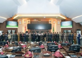 Bupati Andi Ina Hadiri Paripurna Penandatanganan KUA–PPAS 2026, Targetkan Barru Tercepat Tetapkan APBD