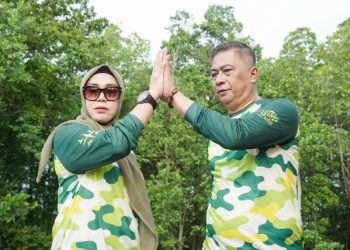 Bupati Andi Ina Lepas 130 Regu Napak Tilas Jejak Perjuangan Andi Mattalatta di Garongkong