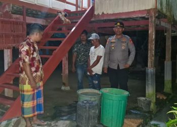 Patroli Dialogis Jelang Natal, Polsek Balusu Amankan Warga Terpengaruh Miras dan Tertibkan Ballo