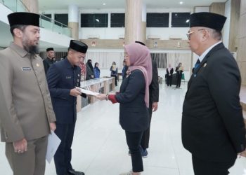 Bupati Barru Lantik Kadis Dukcapil dan Sejumlah Pejabat Struktural pada Malam Pelantikan di Menara MPP