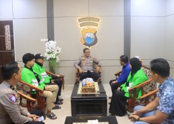 Kapolres Barru Terima Kunjungan Draiv: Dorong Kolaborasi Transportasi Online dan Keamanan Lalu Lintas