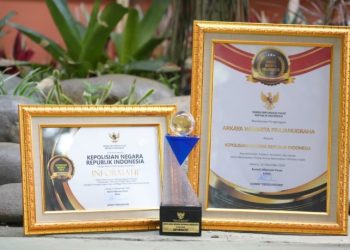 Dinobatkan sebagai Badan Publik Terbaik Nasional, Polri Raih Arkaya Wiwarta Prajanugraha dalam Monev KIP 2025