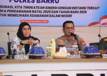 Kapolres Barru Pimpin Rakor Lintas Sektoral, Pastikan Kesiapan Pengamanan Natal 2025 dan Tahun Baru 2026