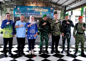 Bupati Barru Hadiri Hari Juang Infanteri ke-77, Tegaskan Dukungan untuk TNI AD Jaga Keamanan Negeri