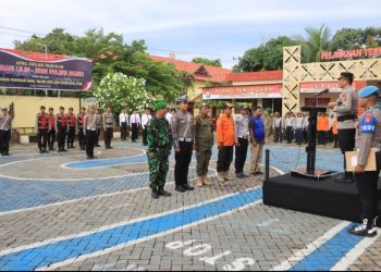 Polres Barru Gelar Operasi Lilin 2025, 144 Personel Gabungan Amankan Natal dan Tahun Baru