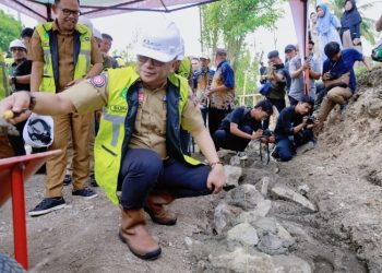 Wabup Barru Hadiri Ground Breaking Preservasi Jalan Paket 4 MYC di Wajo, Dukung Penguatan Infrastruktur Antarwilayah