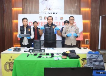 Satreskrim Polres Barru Ungkap Curat di Dua TKP, Residivis Asal Bontang Ditangkap di Makassar