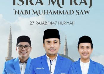 Ketua KNPI Barru Muhammad Fadli Mengajak Pemuda barru bersatu di moment Isra Mi’raj 1447 H