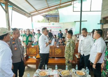 Wabup Barru Ikuti Panen Raya Nasional dan Pengumuman Swasembada Pangan Bersama Presiden Prabowo