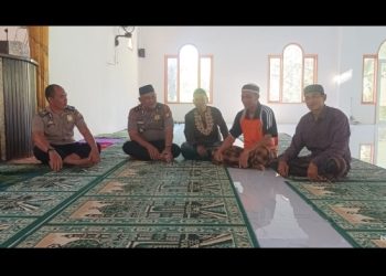 Kabag SDM Polres Barru Koordinasi dengan Desa Pacekke, Dorong Optimalisasi Lahan untuk Ketahanan Pangan Jagung