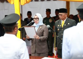 Andi Ina Kartika Sari Lantik 153 Pejabat, Tegaskan Amanah dan Integritas ASN di Alun-Alun Colliq Pujie
