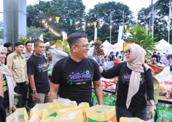 Kapolres Barru AKBP Ananda Fauzi Harahap Hadiri Peresmian Pesta Rasa Ramadhan Series di Gedung Bola Sobae