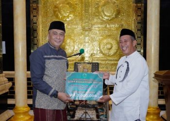 Wabup Barru Hadiri Safari Ramadan di Masjid Besar Taqwa Palanro