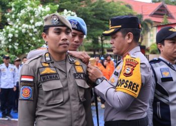 Kapolres Barru Pimpin Apel Gelar Pasukan Operasi Ketupat Pallawa 2026, Siap Amankan Idul Fitri