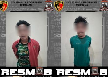 Polres Barru Ringkus Dua Pelaku Pencurian Emas di Cilellang, Ditangkap di Lokasi Berbeda