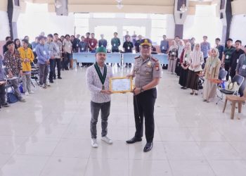 Kapolres Barru Jadi Narasumber Training Raya Nasional HMI, Tekankan Pengawasan Internal Demi Wujudkan Polri Presisi dan Humanis