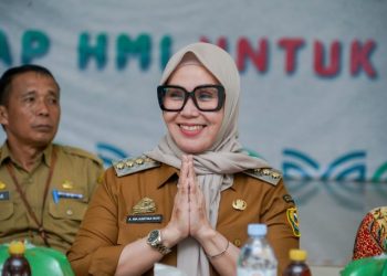 Bupati Andi Ina Kartika Sari Jadi Narasumber Training Nasional Himpunan Mahasiswa Islam di Barru