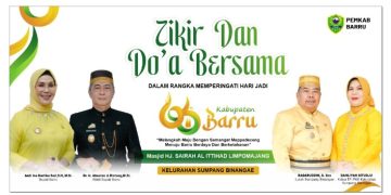 Zikir dan Doa Bersama Warnai Peringatan Hari Jadi Barru ke-66 di Limpo Majang