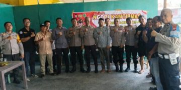 POLSEK TANETE RILAU GELAR NGOPI KAMTIBMAS, PERKUAT SINERGI DENGAN MASYARAKAT