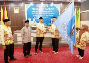 Wabup Barru Lepas Kafilah MTQ ke-34 Sulsel, Tekankan Mental, Disiplin, dan Spiritualitas