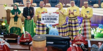 Paripurna HUT Barru ke-66, Andi Ina: Sinergi Jadi Motor Utama Kemajuan Daerah